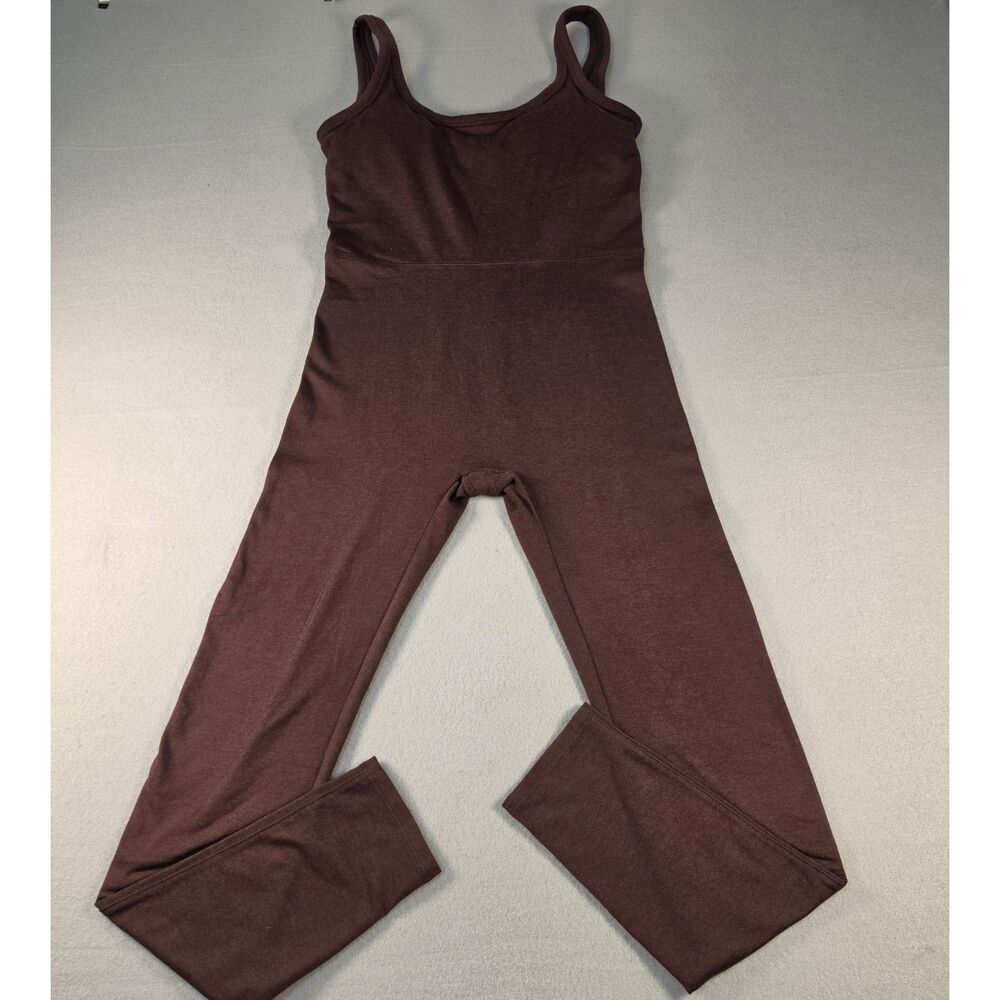 Vuori Women’s Jumpsuit – Size Medium Brown Sleeveless One-Piece